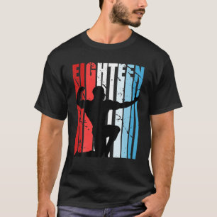 Camiseta Hombres Bodybuilding 18Th Birthday Halterofilia