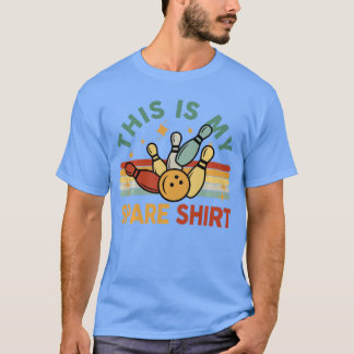 Camiseta Hombres Bolos Mujeres Divertidos Bolos Éste Es Mi 