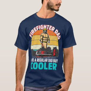 Camiseta Hombres Bombardeando Papá De Forma Regular Pero P