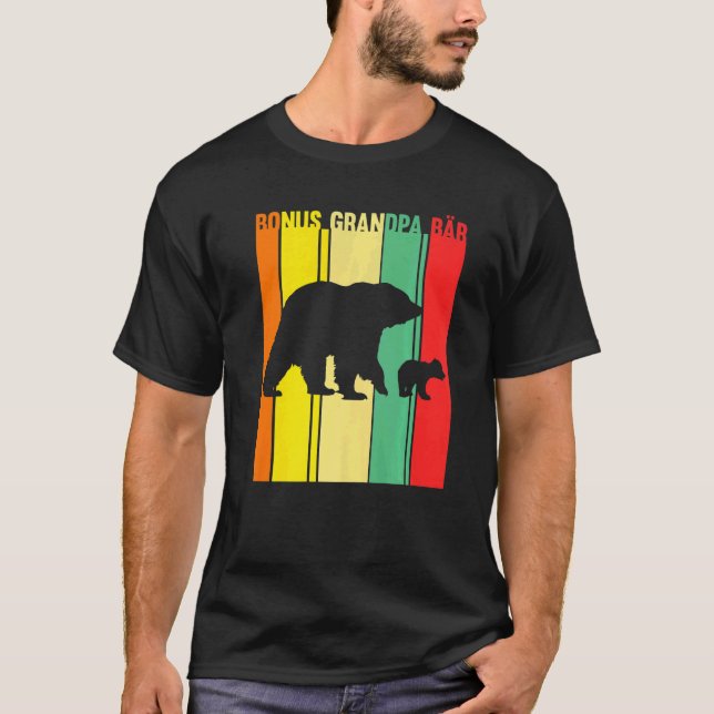 Camiseta Hombres Bonus Abuelo Bär Bondad Grandad (Anverso)