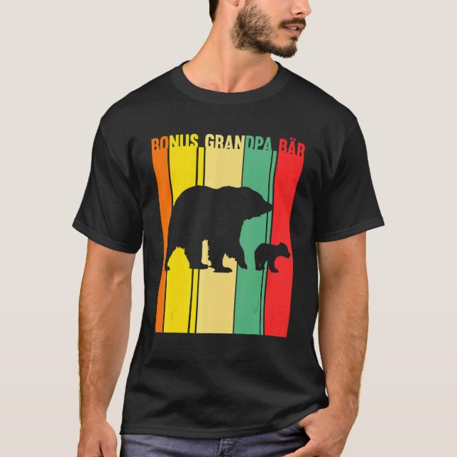Camiseta Hombres Bonus Abuelo Bär Bondad Grandad (Anverso)