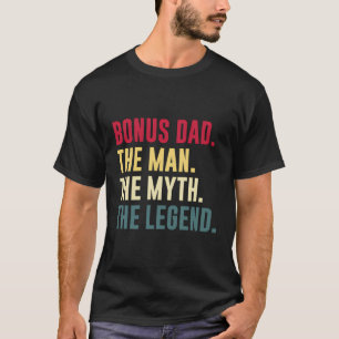 Camiseta Hombres Bonus Dad Man Myrie Legend Shirt Funny Fat