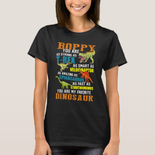 Camiseta Hombres Boppysaurus T Rex Dinosaur Boppy Saurus Fa