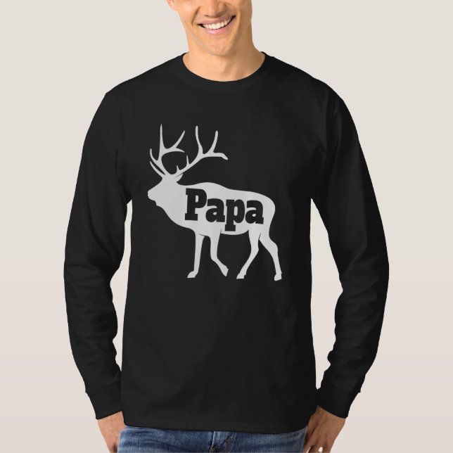 Camiseta Hombres Bowhun Archer cazando ciervos cazando Bowh (Anverso)