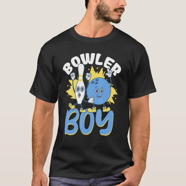 Camiseta Hombres Bowler Boy Bowler (Anverso)