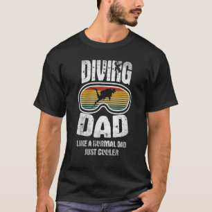 Camiseta Hombres Buceando Papá Buceo Scuba Padres De Buceo 