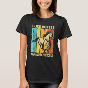 Camiseta Hombres Caballos Hombres Mujeres Niños Chicas Intr