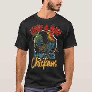 Camiseta Hombres Campesinos Niños Pollos