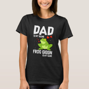 Camiseta Hombres capturando ranas para cazador de ranas tor