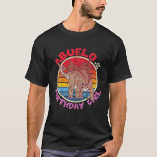 Camiseta Hombres Chica Cumpleaños I Abuelo I Stegosaurus I 