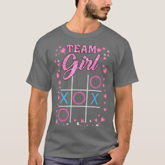 Camiseta Hombres Chicas del equipo de Fiesta de Baby Shower
