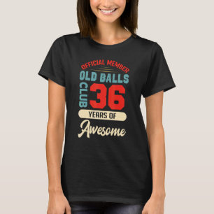 Camiseta Hombres Club de Balas de 36 Años
