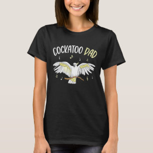 Camiseta Hombres Cockatoo Dad Parrot Bird Men 1