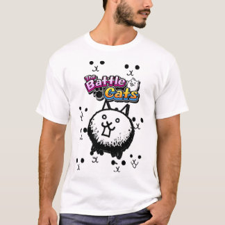 Camiseta Hombres Combate Gatos Retro Vintage