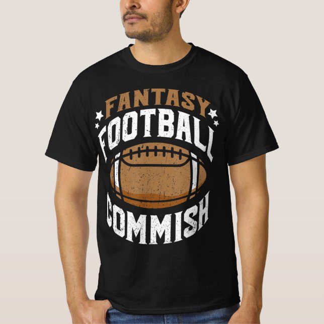 Camiseta Hombres, comisionado de la Comisión de Fútbol dive (Anverso)