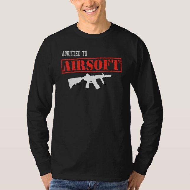 Camiseta Hombres Con Aire Acondicionado A Airsoft (Anverso)