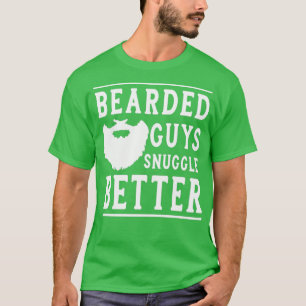 Camiseta Hombres con barba acurran mejor regalo de barba di