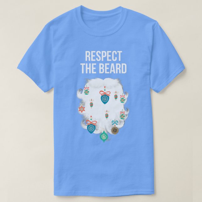 Camiseta Hombres con barba divertida barba barbas Navidades (Diseño del anverso)
