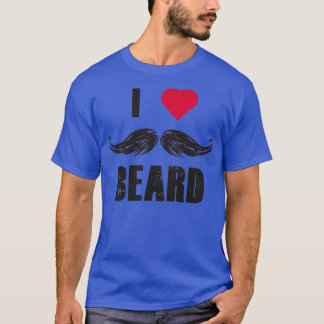 Camiseta Hombres con barba Las barbas aman el regalo clásic