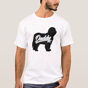 Camiseta Hombres Con Cabeza De Collie Daddy Dueño Papa Padr