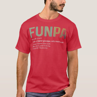 Camiseta Hombres Con Definición De Funpa Como Un Abuelo O