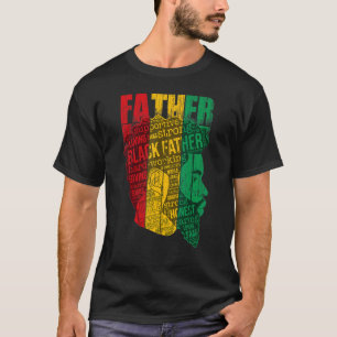 Camiseta Hombres con fuerte padre negro afroamericano Nat