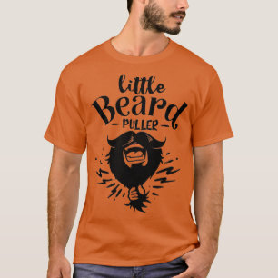 Camiseta Hombres con hipster de barba divertida Leyendo tip