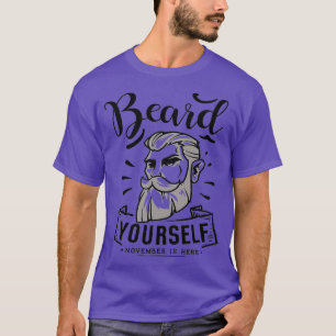 Camiseta Hombres con hipster de barba divertida que dejan t