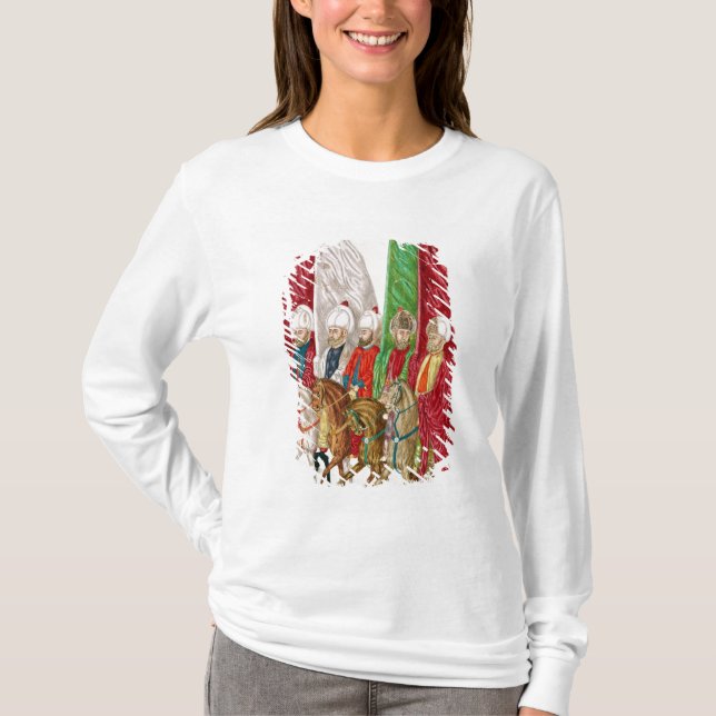 Camiseta Hombres con los estándares que siguen el Seigneur (Anverso)