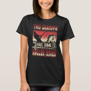 Camiseta Hombres con los que el abuelo tiene problemas de p