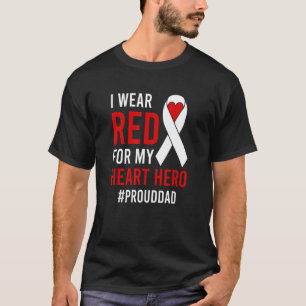 Camiseta Hombres con los que uso al rojo Orgulloso CHD: Pad