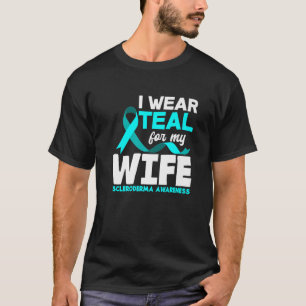 Camiseta Hombres Con Los Que Uso Verde azulado Para Mi Escl