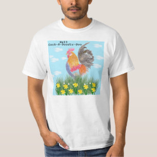 Camiseta Hombres con Rooster