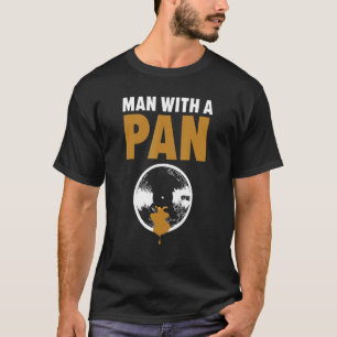 Camiseta Hombres Con Una Minería Minera De Prospección Pan 