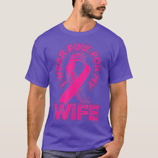 Camiseta Hombres Conciencia sobre el cáncer de mama Uso ros