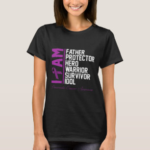 Camiseta Hombres Conciencia sobre el cáncer de páncreas Soy