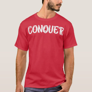 Camiseta Hombres CONQUISTEN Gimnasio Fitness Workout Bodybu