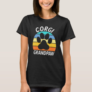 Camiseta Hombres Corgi Abuelo Welsh Pembroke Corgi Abuelo