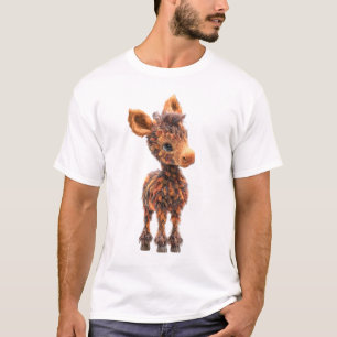 Camiseta Hombres criatura majestuosa del bosque de fantasía