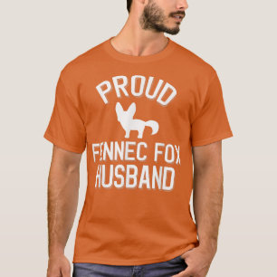 Camiseta Hombres Cuidados Fennec Para El Marido Orgulloso F
