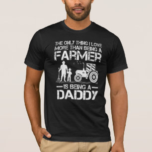 Camiseta Hombres cultivando tractores agricultor retroalime