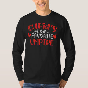 Camiseta Hombres Cupid S Favoritos Umpire Romance Parejas