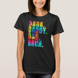 Camiseta Hombres Dada Daddy Dad Bruh De Los Padres De Los N