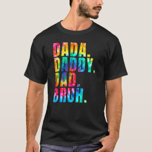 Camiseta Hombres Dada Daddy Dad Bruh De Los Padres De Los N