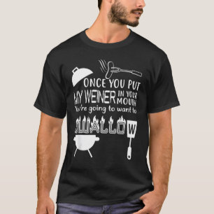Camiseta Hombres Dads Hombres Calor De Salchón De Perro Ca