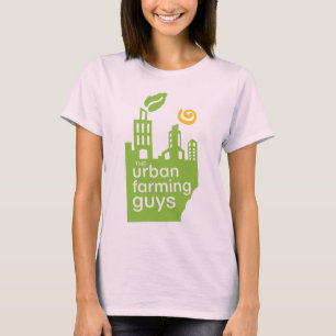 Camiseta Hombres de agricultura urbana Mujeres orgánicas te
