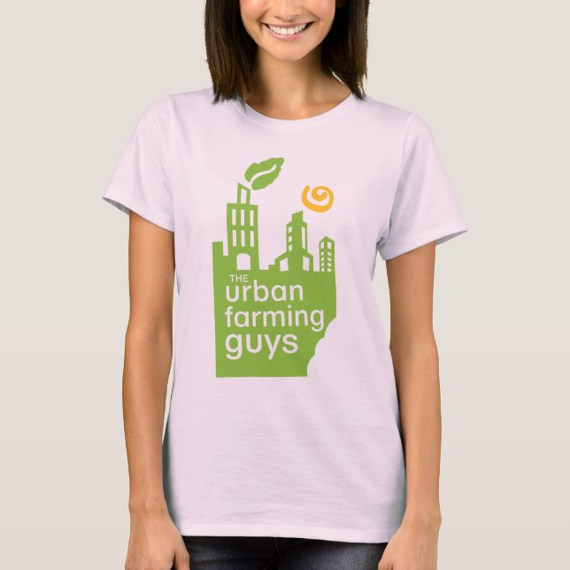 Camiseta Hombres de agricultura urbana Mujeres orgánicas te (Anverso)