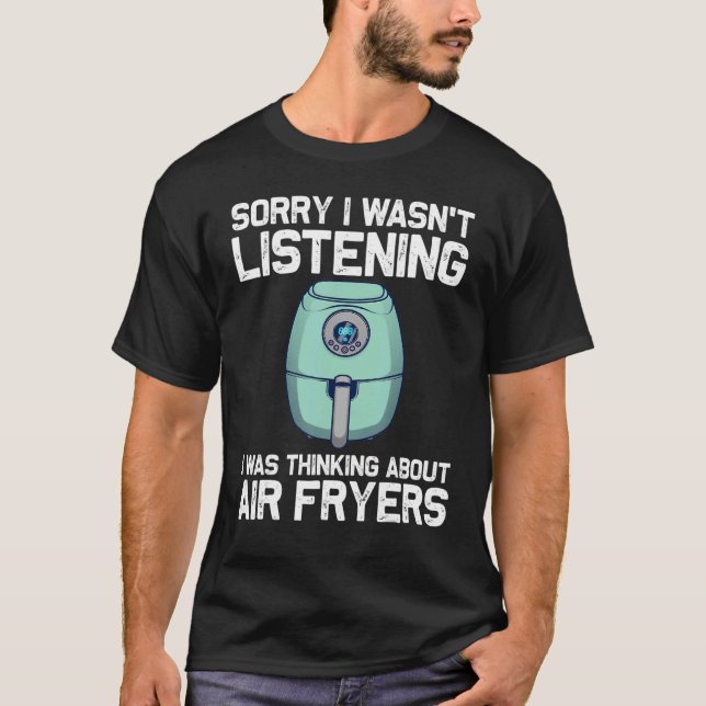 Camiseta Hombres de Air Fryer Mujeres Cocinan Cocina de Che (Anverso)