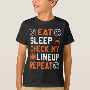 Camiseta Hombres de Basketball revisan mi línea hacia arrib