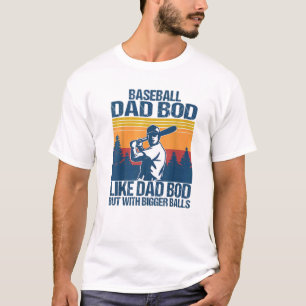 Camiseta Hombres De Béisbol Papá Hod Como Papá Bode Pero Co